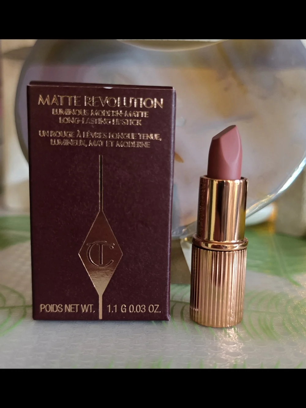 Charlotte Tilbury Matte Revolution Lipstick — Pillow Talk - Mini 1.1g
